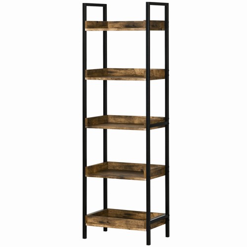 Homcom libreria legno e - libreria,