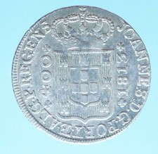 PORTOGALLO JOAO 400 REIS 1813