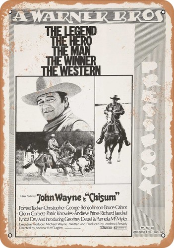 Insegna metallo chisum - in,