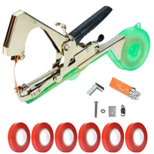 Legatrice per Piante Pinza Legatrice viti orto vigneto 6 Rotoli 10000 graffette