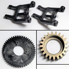 SERIE DI RICAMBI PER MODELLISMO AUTO RC VINTAGE MOTONICA CORONA PIGNONE SUPPORTI