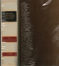 Grande dizionario della Lingua Italiana Volume IV - Salvatore Battaglia (UTET)