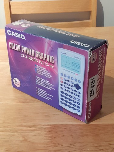 Casio cfx 9850gc - cfx-9850gc, color