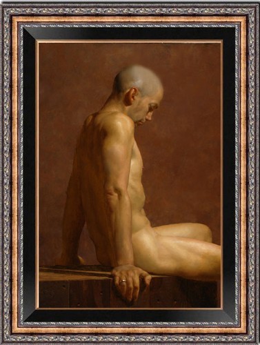 Dipinto olio mano - a,