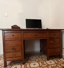 Mobile scrivania anni '30-'40 legno 