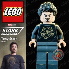 ⭐ LEGO Tony Stark sh747 Minifigure Marvel Avengers Infinity Iron Man sh0747