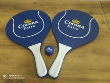 racchette beach tennis + pallina pubblicitarie birra Corona