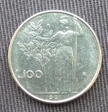 Vendo 100 Lire Micro Del 1991