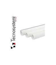 TUBO SCARICO CONDENSA RIGIDO TECNOSYSTEMI TCR-21, 2 MT, BIANCO, TEC 11126324
