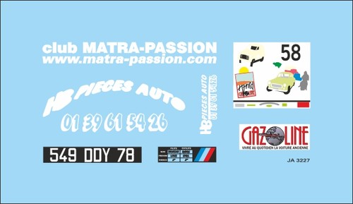 Matra simca rancho 43 - simca, 1/43