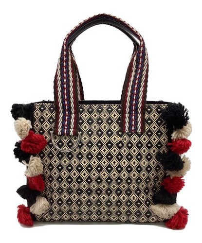 Borsa tote etro nera rossa - tote,