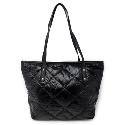 Borsa trapuntata piumino - , nera