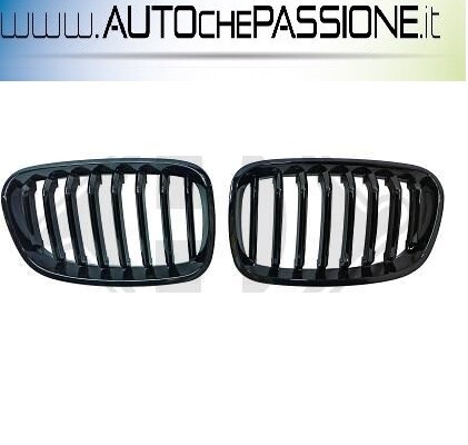 Coppia griglie nere lucide bmw - coppia,