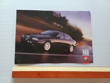 ALFA ROMEO 156 2.5 V6 24V Q-System 1999 depliant originale italiano