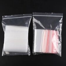 500 BUSTINE DI PLASTICA TRASPARENTI CON CHIUSURA ZIP BUSTA CONFEZIONE 4*6cm