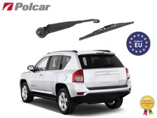 Spazzola POSTERIORE 28cm Braccio Tergilunotto COMPLETO Compass 2007-2016 Caliber