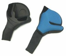 Paio Di Guanciali Blue ORIGIALI  PER CASCO SHARK Nano E Raw