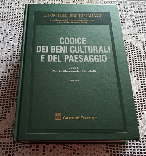 Codice dei beni culturali - codice, e
