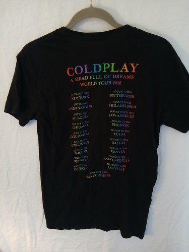 Shirt coldplay head full - coldplay, a