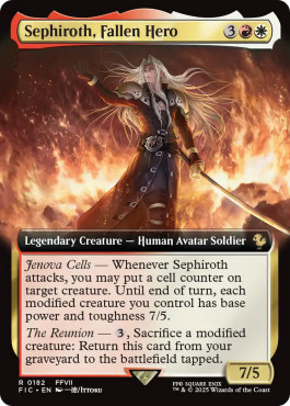 Magic mtg séphiroth héros - magic,