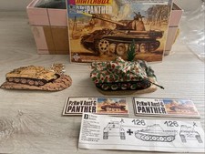 Matchbox Pz Kw.V Ausf. G PANTHER PK-73 Scala 1:76 HO Diorama