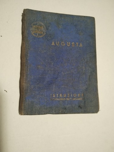 Lancia augusta libretto - augusta:,