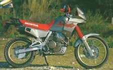 Honda Dominator NX650 Adesivo Sticker Rosso  Paradisco Gambale Forcella Cupolino