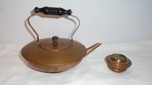 Antica teiera rame 1892 - in, con