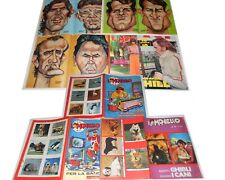  il MONELLO 4 albi con 15 figurine ANIMALI e CANI + caricature + graham hill