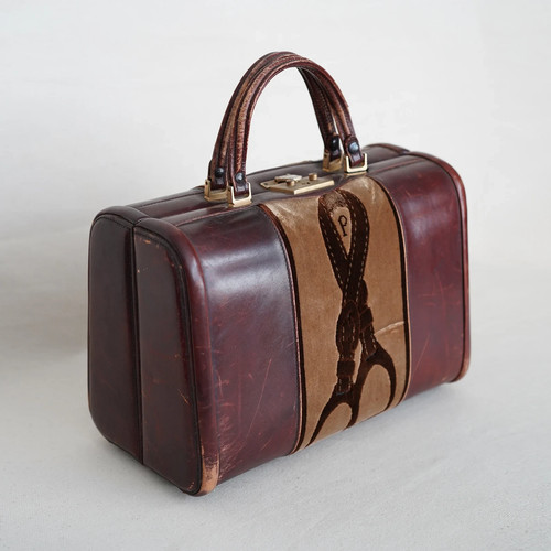 Mini valigia borsa vintage
