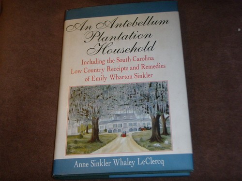 Signed book an antebellum - ",