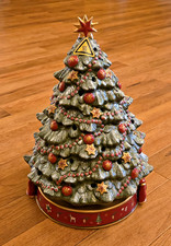 Centrotavola musicale albero