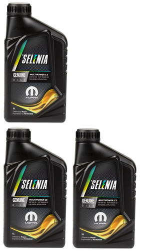 Olio motore selenia - 3, l