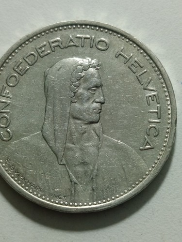 Svizzera franchi 1952 - 5,