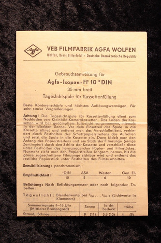 Manuale istruzioni uso - istruzioni, agfa