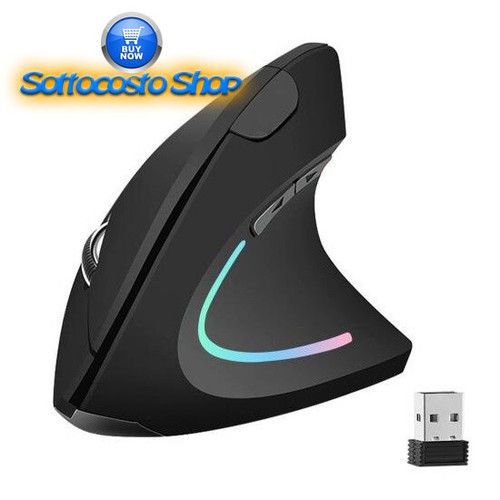 Mouse verticale wireless - mouse,