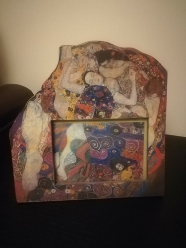 Portafoto legno decoupage - portafoto,