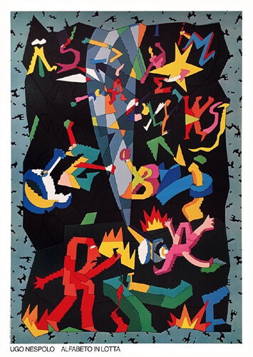 Stampa artistica alfabeto - artistica,
