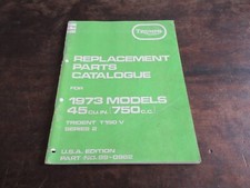 Triumph Trident T150V serie 2 1973 750cc lista ricambi catalogo ricambi