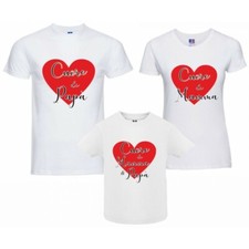 Tre tshirt, due da adulto e