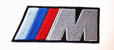 PATCH TOPPA AUTO BMW M SPORT, TERMOADESIVA Dim. 9,5x4 cm