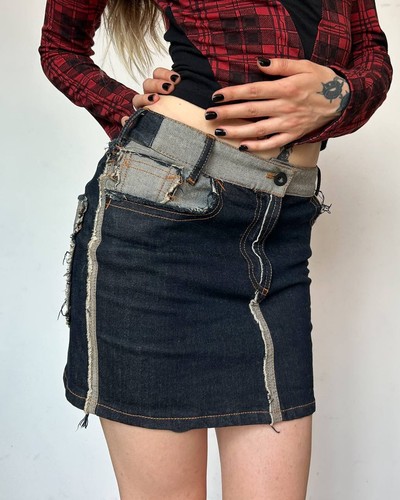 Minigonna vintage jean paul - vintage,