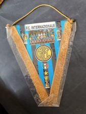 gagliardetto fanion pennant Internazionale fc milano  1908 anni 80 con squadra