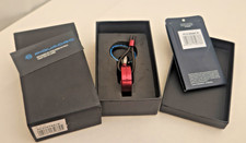 portachiavi rosso con anello