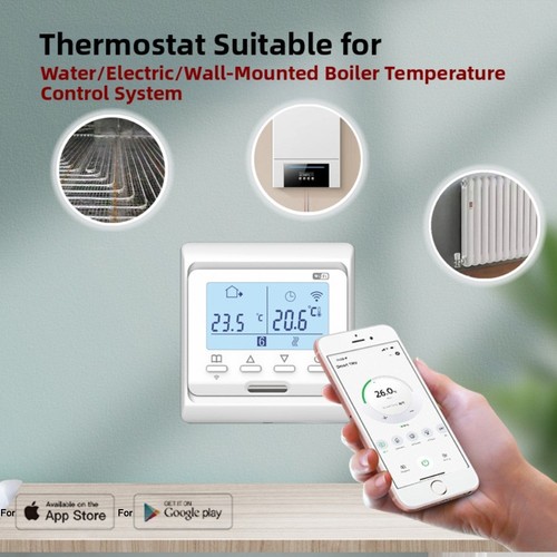 Termostato lcd per impianto - termostato,