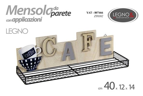 Mensola parete cucina bar - mensola, da