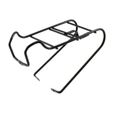 PORTAPACCHI o PORTACESTO ANTERIORE BICICLETTA 28"/26"  NERO con attacco ai freni