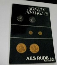 Monete & Medaglie catalogo d'asta AES RUDE Chiasso/ 3 e 4 novembre 1978