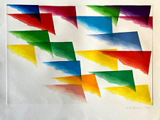 Piero Dorazio acquaforte originale firmata a mano numerata _Giulio Turcato