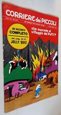 CORRIERE DEI PICCOLI N. 40 - 5/10/1969- GUAZZONI SPECIAL-CASA/I PUFFI/TUNGA..